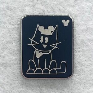 🔮 5/$25 Disney Stick People Cat With Mouse‎ Ears Pin